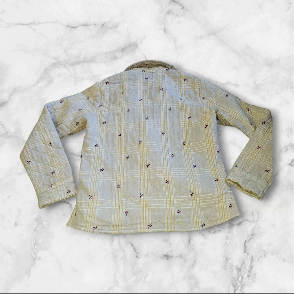 Roxy Quilted Button Down Flannel - image 3